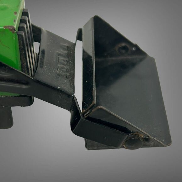 Vintage Early 1970’s Tonka Miniature Front Loader Bulldozer Green Pressed Steel - Picture 10 of 16